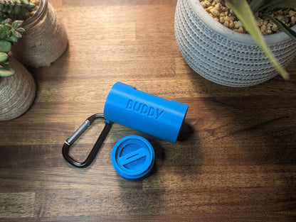 Personalized Dog Poop Bag Holder with Flashlight