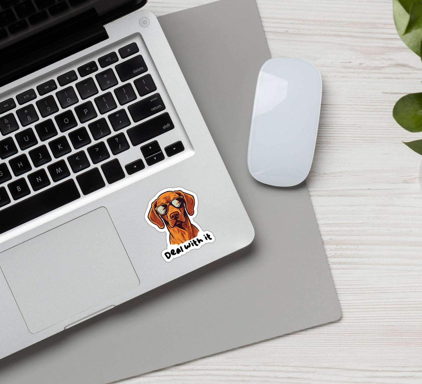 Vizsla Deal With It Vinyl Sticker